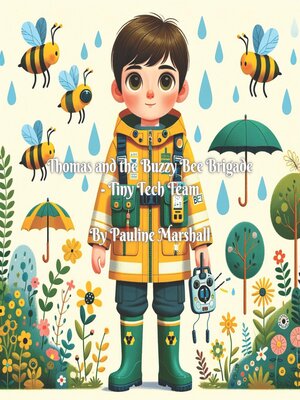 cover image of Adam and the Buzzy Bee Brigade -Tiny Tech Team
